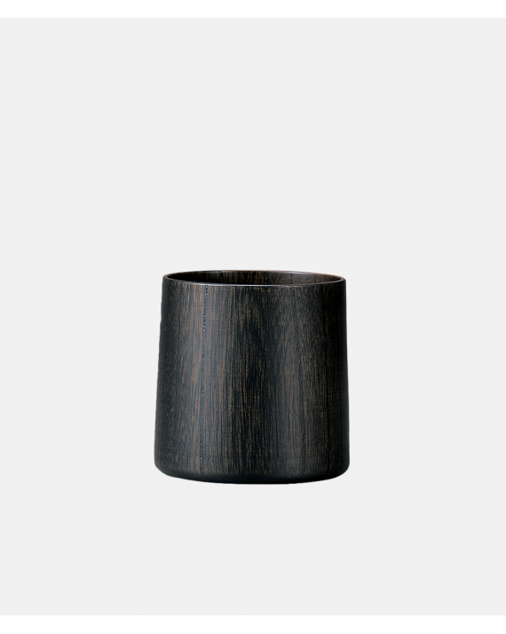 Saibi Wood Cup Black - Small