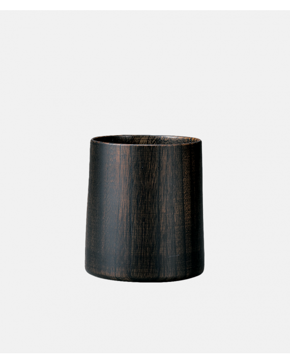 Saibi Wood Cup Black - Medium