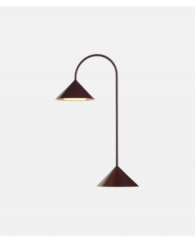 Grasp Portable Lamp H47 - matt beetroot