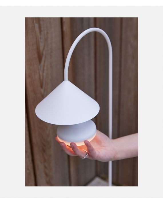 Grasp Portable Lamp H72 - matt beetroot