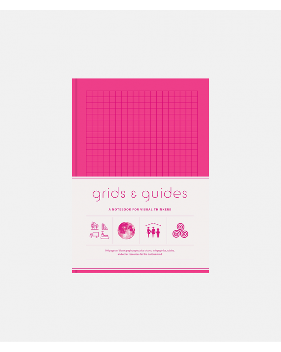 Grids and Guides - A Notebook for Visual Thinkers - pink