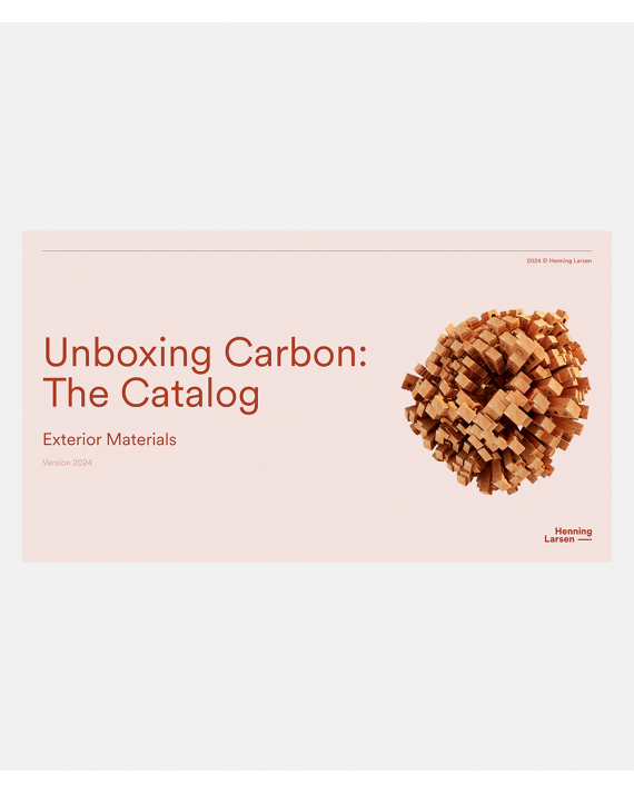 Unboxing Carbon - The Catalogue - Exterior Materials