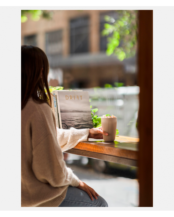 Huskee Cup 4 pcs - 235 ml - Natur