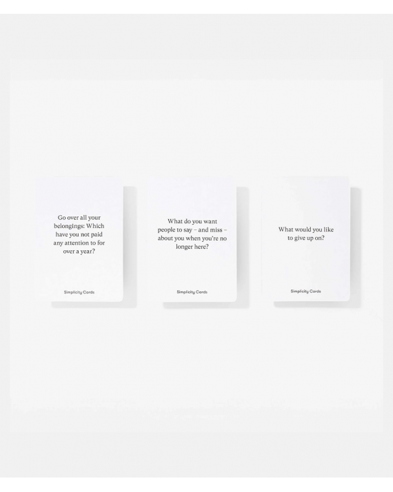 The School Of Life - Simplicity Cards