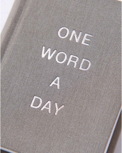 One Word a Day Notebook - Sand