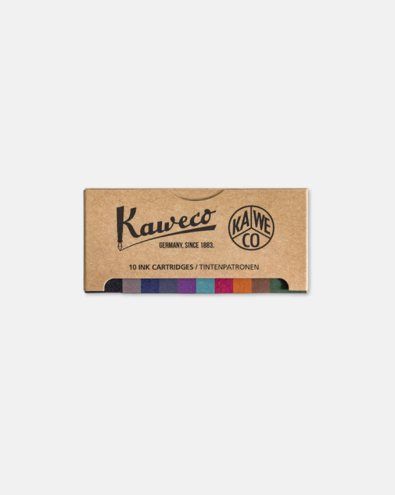 Kaweco Ink Cartridges 10 colour mix